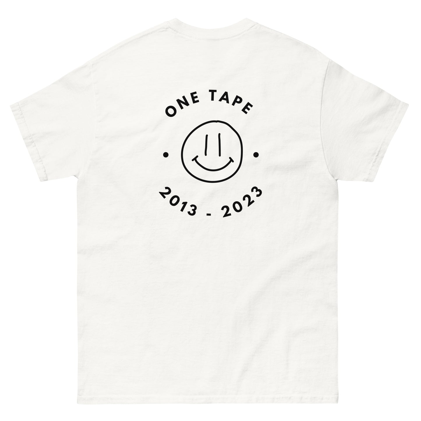 10 Jahre ONE TAPE - Shirt weiß