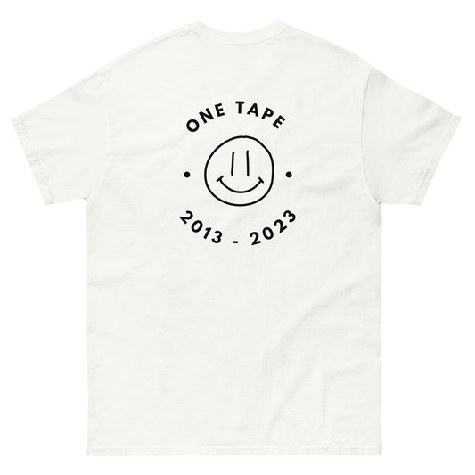 10 Jahre ONE TAPE - Shirt weiß