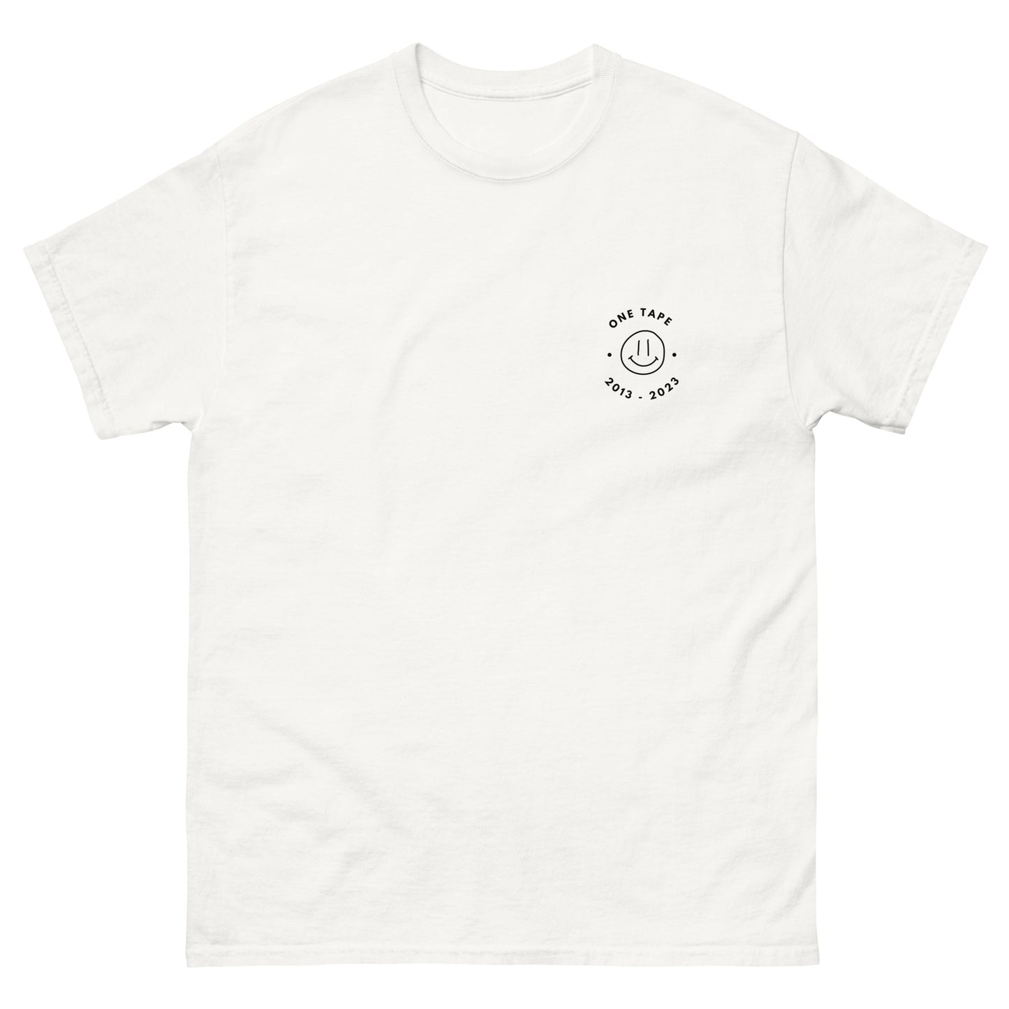 10 Jahre ONE TAPE - Shirt weiß