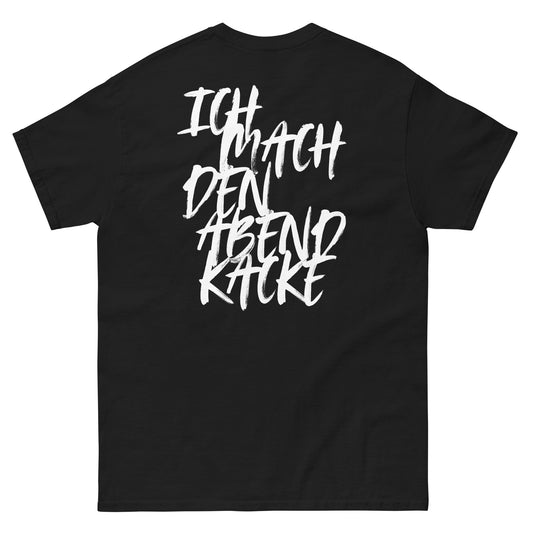 Ich mach den Abend kacke - Shirt schwarz