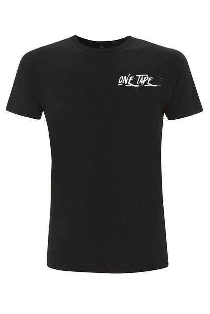 T-Shirt Goldfischglas Schwarz